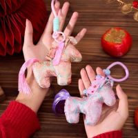 小马挂件 宋锦马酒红