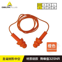 代尔塔(Deltaplus)103100 圣诞树型带绳耳塞 1副