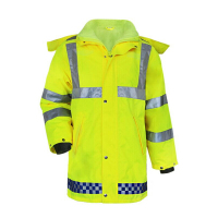 谋福 CNMF80122 反光棉袄 反光棉衣加绒雨衣警示雨衣保暖防寒服 加棉耐寒服(耐寒加绒款 XXL175)