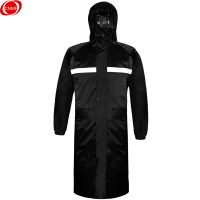 谋福CNMF安全反光条特种长风衣雨衣 交通户外骑行 (长风衣L-170) 9292