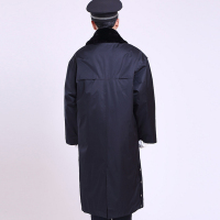 谋福CNMF 多功能保安大衣 防寒服 秋冬季加长加厚棉衣物业保安棉服 (加长款 170款)L9527