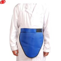 谋福CNMF X射线防护巾 铅衣 防辐射服 子宫铅围裙 铅方巾铅三角巾[0.5当量 防护三角巾 ]99