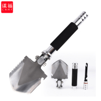 谋福(CNMF)391 迷你小号工兵铲野营装备多功能套装户外用品edc折叠铲跨境(迷你小号工兵铲)