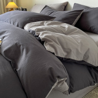 欧帝雅 ODY-BT-064 1.8米床笠四件套 [床笠180x200被套200x230] 深灰 单位:件