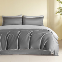欧帝雅 ODY-BT-222 1.5m 床笠款四件套 [床笠150*200被套200*230] 灰+浅灰 单位:件