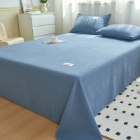 欧帝雅 ODY-CD-0004 A类华夫格40支单床单 宾利蓝160*230cm 单位:套