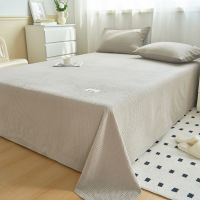 欧帝雅 ODY-CD-0014 A类华夫格40支单床单 浅灰200*230cm 单位:套