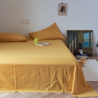 欧帝雅 ODY-CD-0040 夏季宿舍家用纯色60支单床单 琥珀160*230cm 单位:套