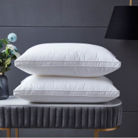 欧帝雅 ODY-ZX-0140 羽丝绒枕芯白色[立体低枕]900克 48*74cm 单位:只