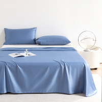 欧帝雅 ODY-CD-0049 A类贡缎100支长绒棉床单 皇室蓝120*210cm单床单 单位:套