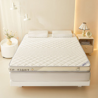 欧帝雅 ODY-CD-047 乳胶床垫针织牛奶丝海绵垫透气防滑 菱形格白 120x200cm(厚度6cm) 单位:件
