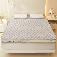 欧帝雅 ODY-CD-054 乳胶床垫 针织牛奶丝海绵垫透气防滑 六边形黑 120x200cm(厚度6cm) 单位:件