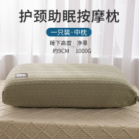 欧帝雅 ODY-ZX-0104 针织棉枕头 草绿-中枕[护颈椎助睡眠]48*74cm 单位:只