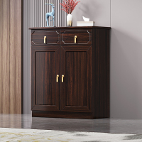 简臣家具新中式乌金木鞋柜6242