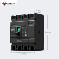 公牛(bull)LM1L-250C/4300A-200A塑壳漏电断路器100-300-500