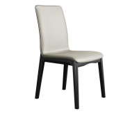 海花(haihua) 实木轻奢餐椅人体工学靠背软包椅子久坐舒服简约