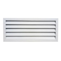 京品汇 铝合金方管防雨百叶定制外墙空调罩卫生间机房防水装饰通风口 115CM*250CM(单位:个)