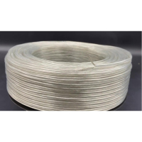 美瑞欧 纯铜镀锡透明线RVB平行线 2x1.0平方 100米/卷 (单位:卷)