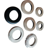 Hittery 垫片接4分管 2号 单冷 不锈钢 电镀色 内直径21mm 外直径41mm 高度7mm(单位:个)