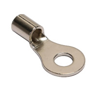 艾克心 圆形冷压裸端子接线铜鼻子线耳 OT3.5-4 黄铜 100只/包 5包/组(单位:组)