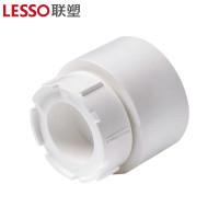 联塑(LESSO) 110管堵头带检修口 清扫口(外插)PVC-U排水配件 白色 dn110 10个/组(单位:组)