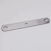 艾克心 304不锈钢楼梯配件玻璃链接件固定玻璃件 4*30*200mm 中间带孔 10个/组(单位:组)