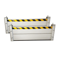 Hittery 铝合金防洪挡水板 5.1*0.4m 整体厚度4厘米 壁厚1.1毫米 含安装配件 定制(块)货期15天