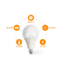 京采优品 A80灯泡 220V 18W 30K E27超炫三代系列 50*1 5个/组(单位:组)