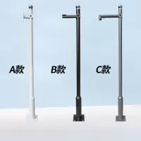 Hittery 监控立柱 4米 适合固定水泥地上和泥土地 A/B/C 3款 含地笼(单位:条)