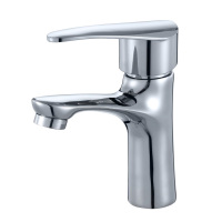 艾克心 卫生间台上盆水龙头 [冷热]F款全铜体龙头+2条60cm进水管(单位:个)