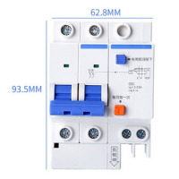 京工京采 漏电开关 NXBLE-32 2P D20 30mA 6kA(单位:个)