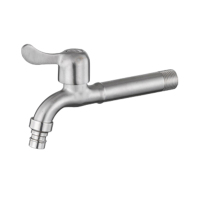 京采优品 水龙头 4分 不锈钢拉丝体 铜芯洗衣机咀(单位:个)