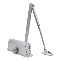 京工京采 小号闭门器 132*19mm 承重15-45kg 门宽限宽1000以内 不定位 50个/组(单位:组)