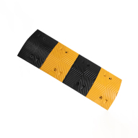 艾克心 橡胶减速带 人字型减速带(4cm)长1000mm*宽350mm*高40mm(单位:米)