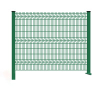 美瑞欧 桃型柱护栏网 1.8米*3米 1套网 5.0丝径 含1根立柱(单位:套)