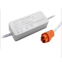 艾克心 LED平板灯驱动器 48W椭圆形双槽公头 (单位:个)