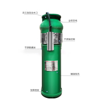 艾克心 铸铁喷泉水泵 QSP80-12-4 380V 货期2天(单位:个)