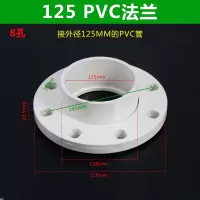 汇特益 PVC法兰片 全塑法兰盘接头 DN125 接外径125mmPVC管 10个/包(单位:包)