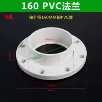 汇特益 PVC法兰片 全塑法兰盘接头 DN150 接外径160mmPVC管 10个/包(单位:包)