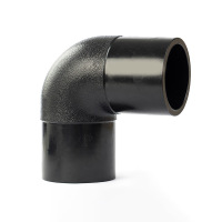 奥托多尔 PE管材管件 hdpe对接弯头 90度弯头 pe对焊直角弯头 接头管道接头 L200 2个/组(单位:组)