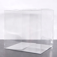 艾克心 透明小方盒(含底) 8.5*8.5*8.5cm 50个/组 (单位:组)货期4天