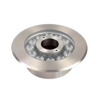 艾克心 304不锈钢LED喷泉灯 12W-直径180mm-中间孔42mm DC24V 白光 (单位:个)货期4天