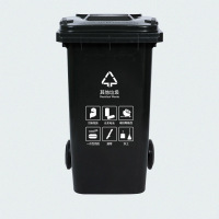 艾克心 垃圾桶 灰色 其他垃圾标识 加厚款240L挂车 720*570*1070 自重13公斤 不含卸货(单位:个)