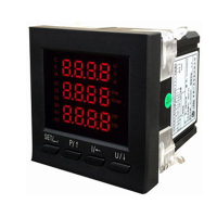 艾克心 三相四线电流表 PMS723W 开孔67*67mm 面框72*72mm 货期5天(单位:台)