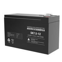 汇特益 12V7.5AH电池UPS电源电池免维护铅酸蓄电池12V SK12-7.5 10个/组(单位:组)