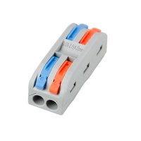 汇特益 电线快接头接线器 接线端子 二进二出彩色款 SPL-2C 10只/组(单位:组)