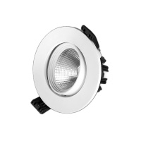 艾克心 深杯天花射灯 led射灯嵌入式cob天花灯 COB防眩版-7w正白光6000K[开孔7-7.5cm](单位:个)