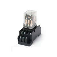 正泰 中间继电器电磁小型继电器 JZX-22F(D)/3Z 11脚带底座交流 AC36V 10个/组(单位:组)