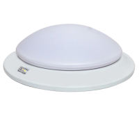 艾克心 楼道家用商场消防应急照明吸顶灯感应灯 12W声光控应急吸顶灯(单位:个)