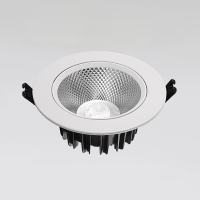 奥托多尔 led射灯嵌入式cob天花灯 COB防眩版-7w正白光6000K[开孔7-7.5cm] (单位:个)